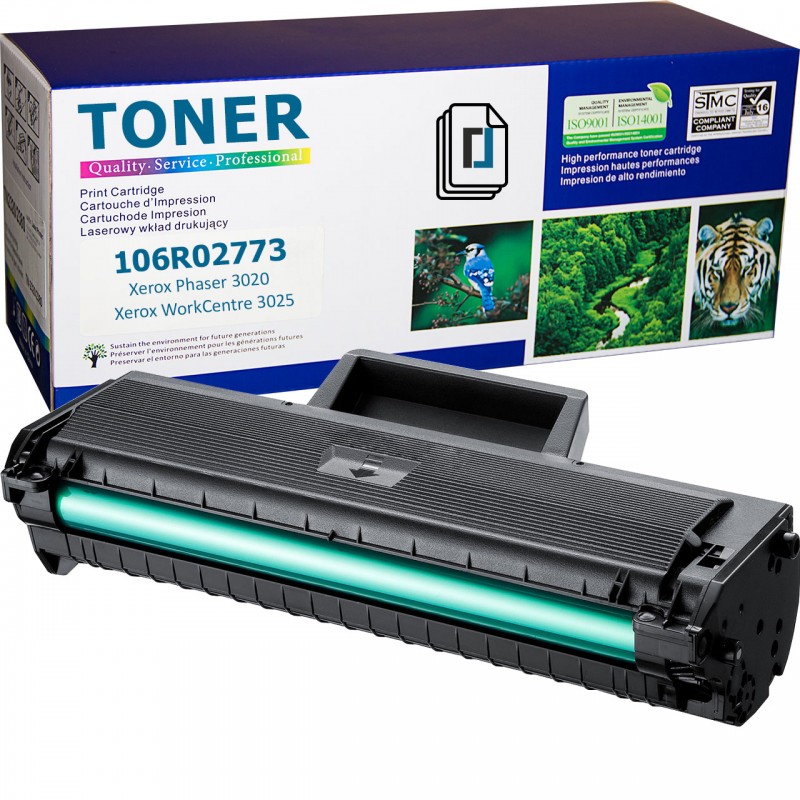 Съвместима тонер касета Xerox 3020/106R02773 Съвместима тонер касета Xerox 3020/106R02773